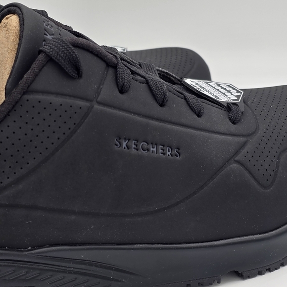 Men Skechers Work Relaxed Fit Slip Resistant (Work Shoes) Size 10 - Picture 5 of 14